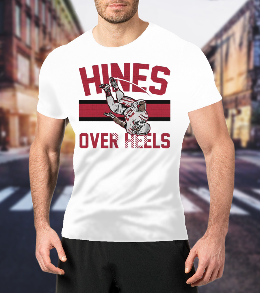 Hines Over Heels Football Flip T-Shirt