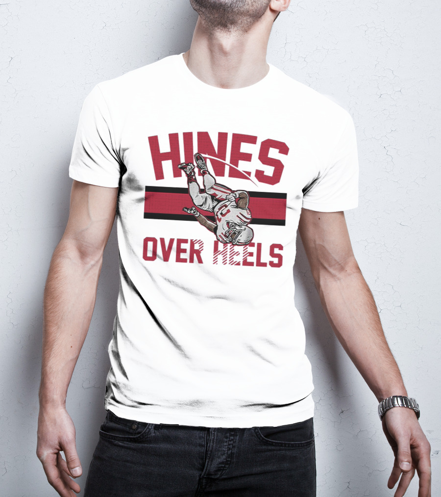 Hines Over Heels Football Flip T-Shirt