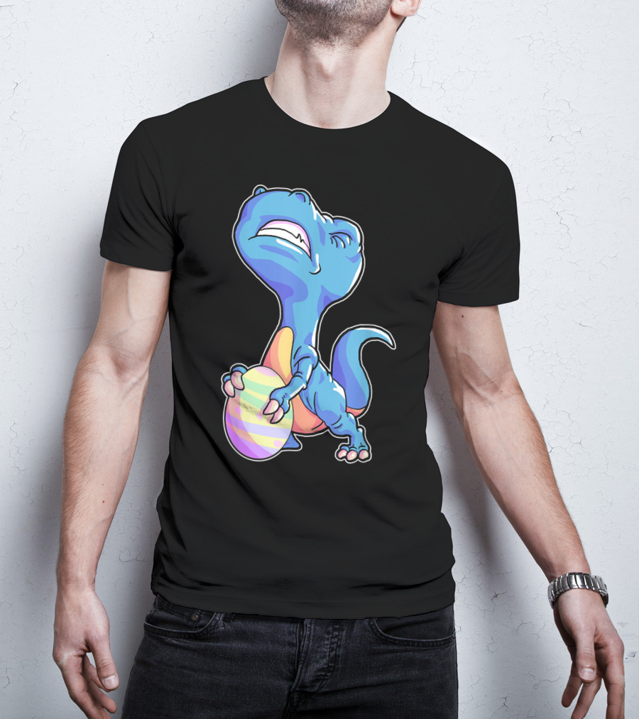 Dinosaur Egg Easter Rex Hates Hunting T-Shirt