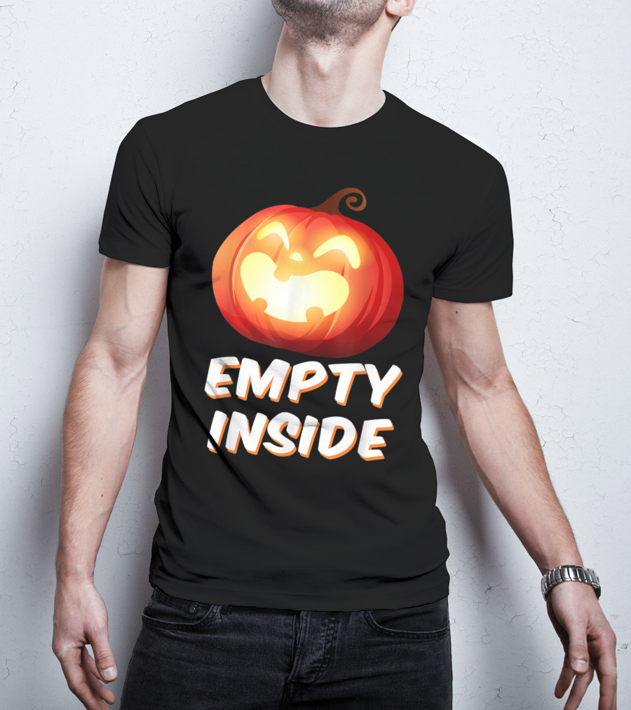 Empty Inside Halloween Pumpkin T-Shirt