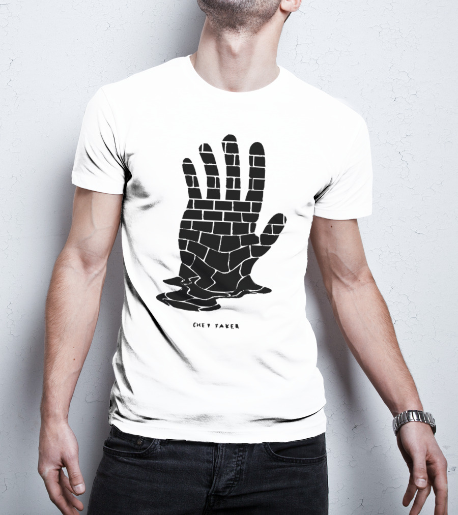 Chet Faker Built On Glass 2 Brick Hand T-Shirt