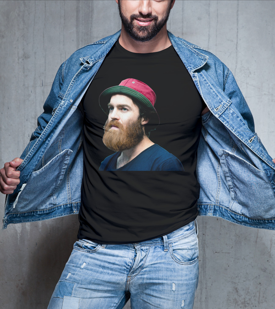 Chet Faker 2 Red And Green Bucket Hat Beard T-Shirt