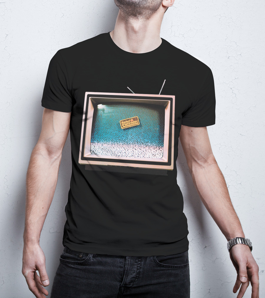 Hotel Surrender TV Static Retro Television T-Shirt