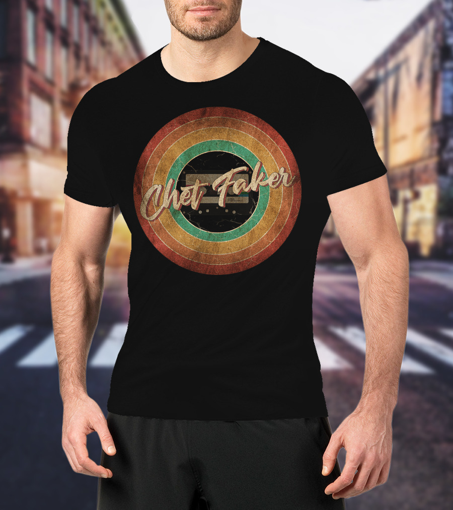 Chet Faker Vintage Circle Cassette Tape T-Shirt