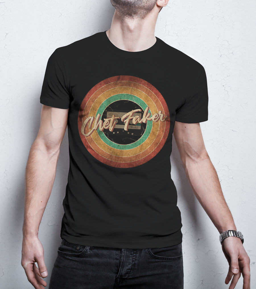 Chet Faker Vintage Circle Cassette Tape T-Shirt