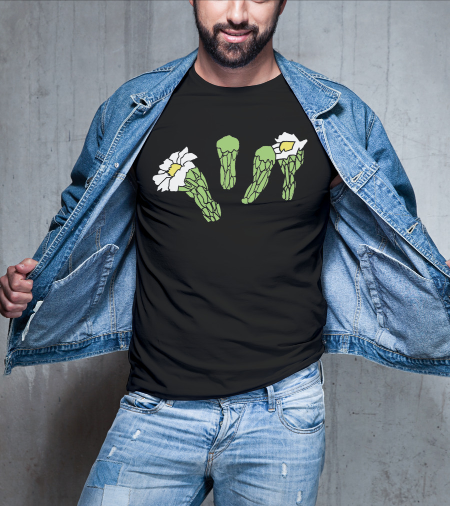 Algernon Cadwallader A. Cadwallader Saguaro Cactus Flowers T-Shirt