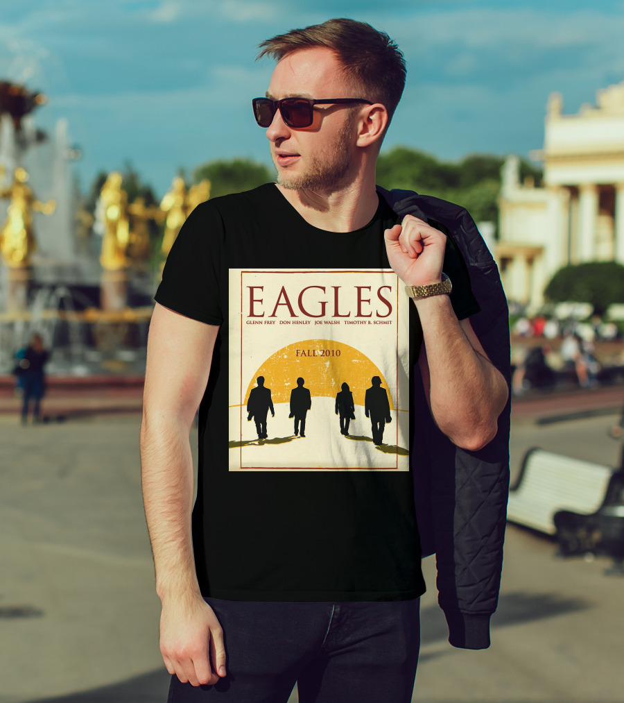 Eagles Fall 2010 Glenn Frey Don Henley Joe Walsh Timothy B. Schmit T-Shirt