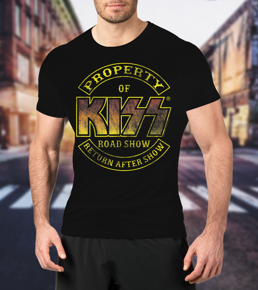 Property Of KISS Road Show Return After Show T-Shirt