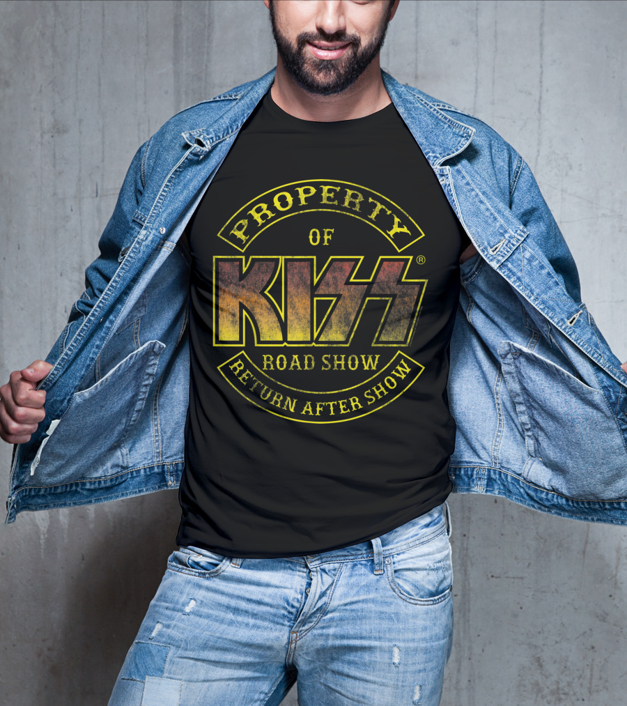 Property Of KISS Road Show Return After Show T-Shirt