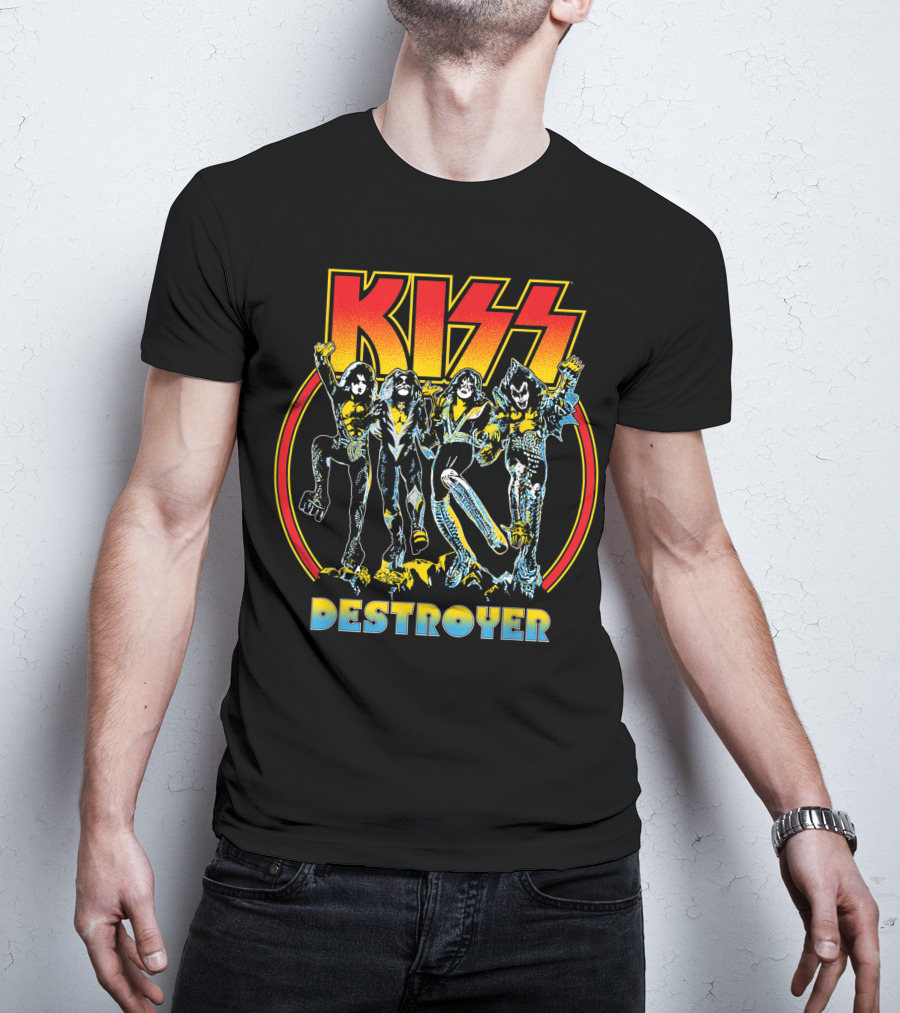 KISS Destroyer Rock And Roll Party T-Shirt