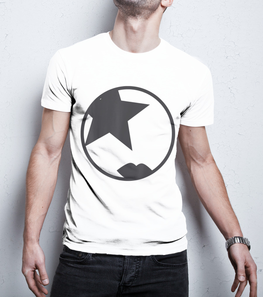 KISS Starchild Star Lips Circle T-Shirt