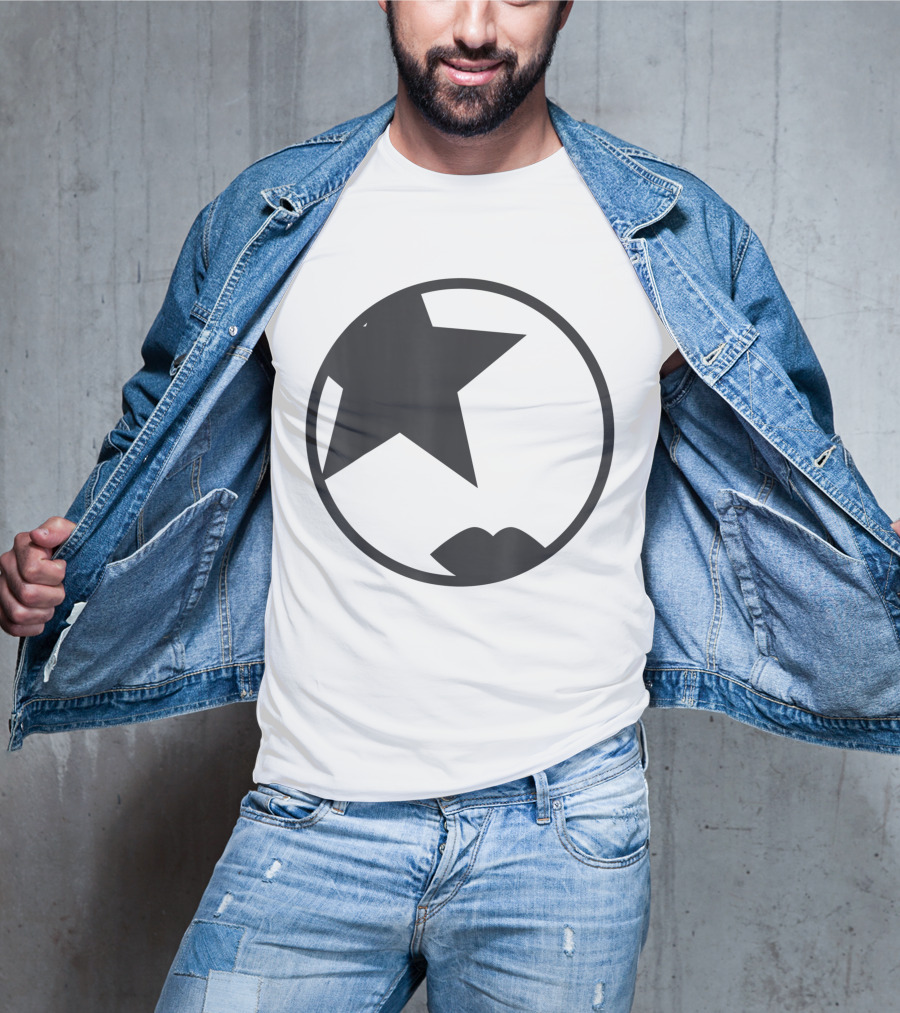 KISS Starchild Star Lips Circle T-Shirt
