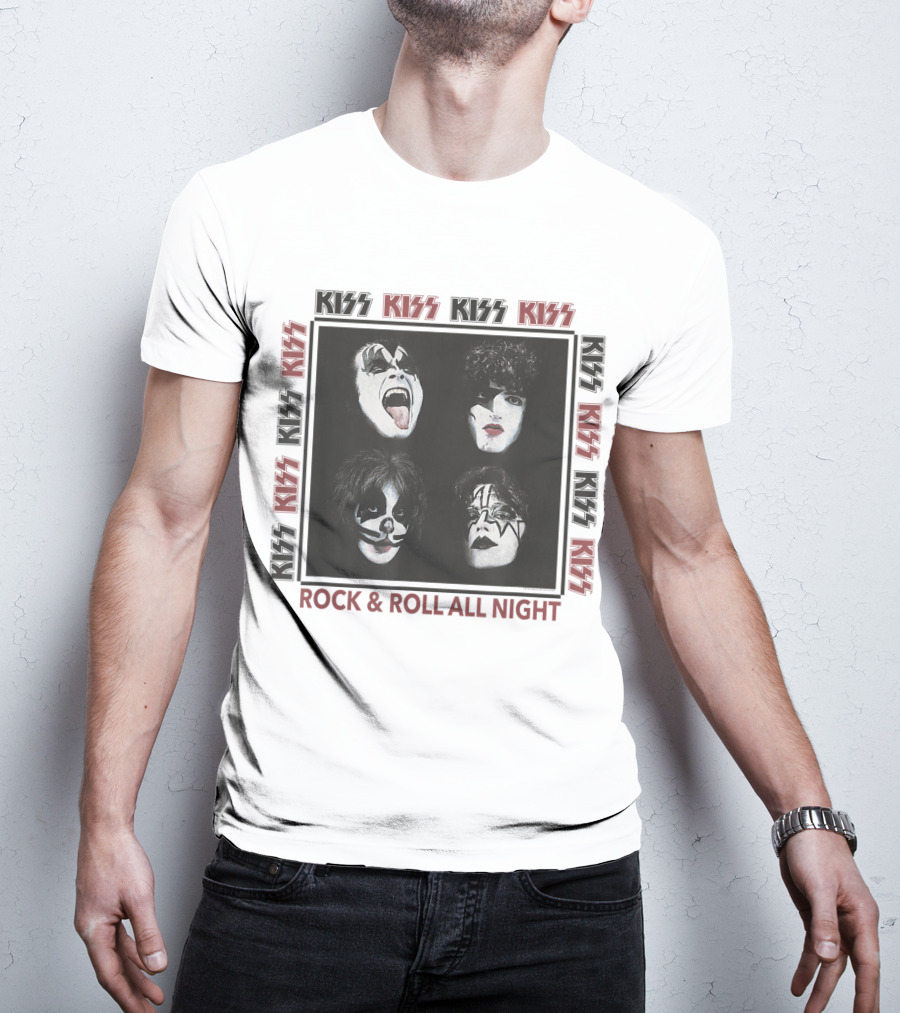 KISS Rock And Roll All Night World Domination T-Shirt