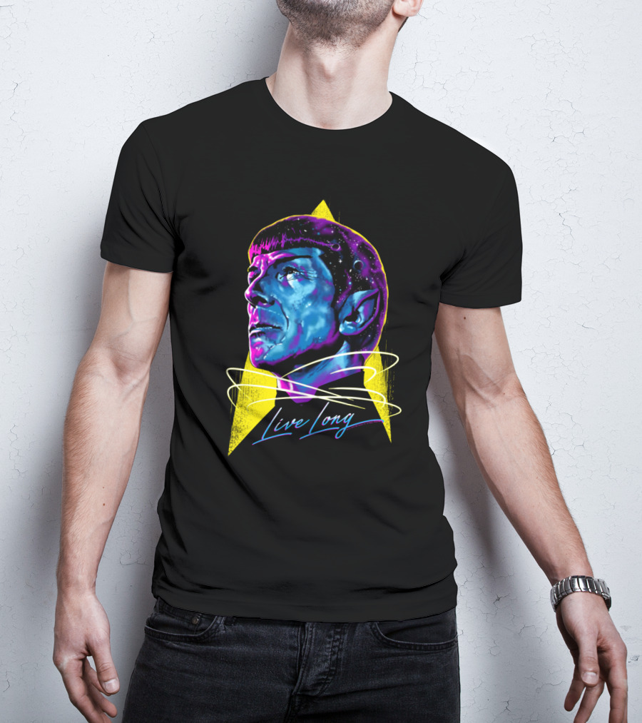 Live Long Star Trek Spock T-Shirt
