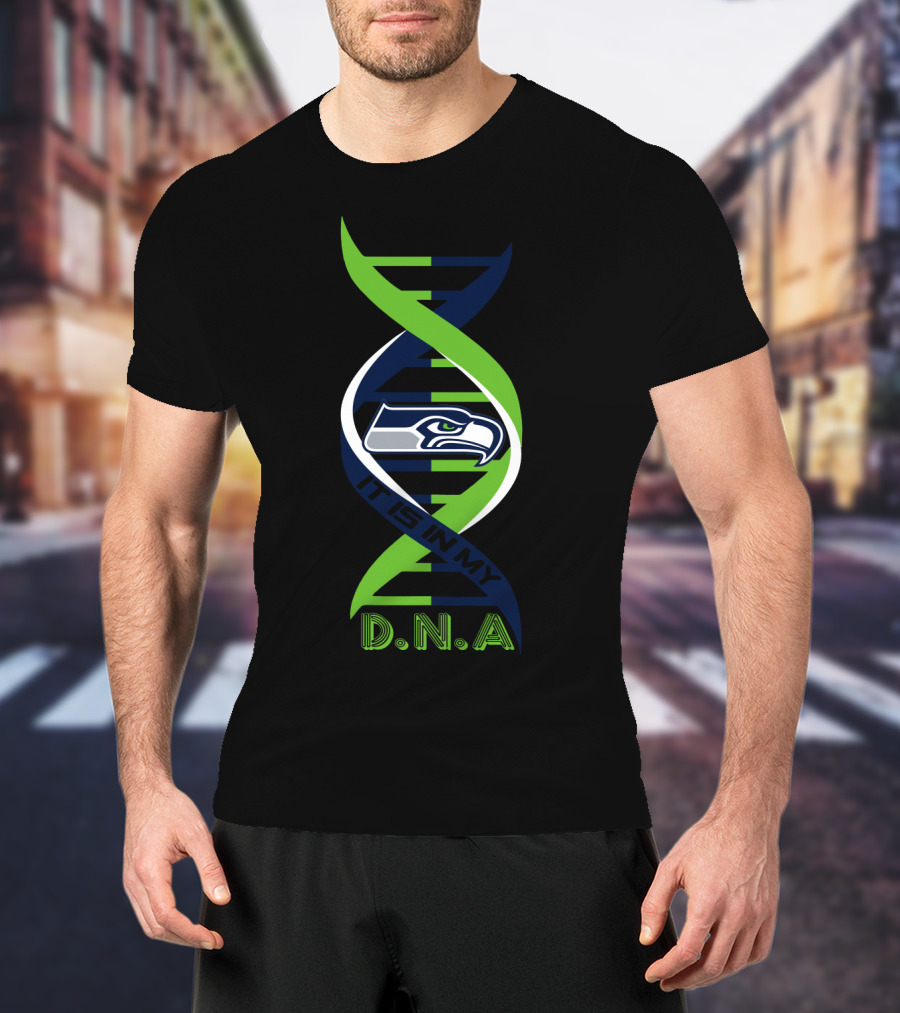 Seattle Seahawks It Is In My DNA. T-Shirt