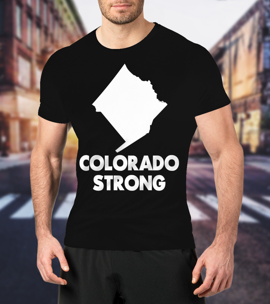 Colorado Strong DC State Outline T-Shirt