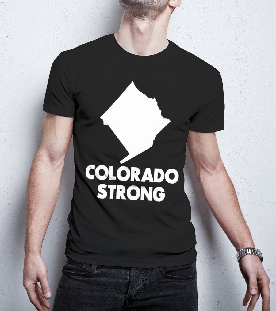 Colorado Strong DC State Outline T-Shirt