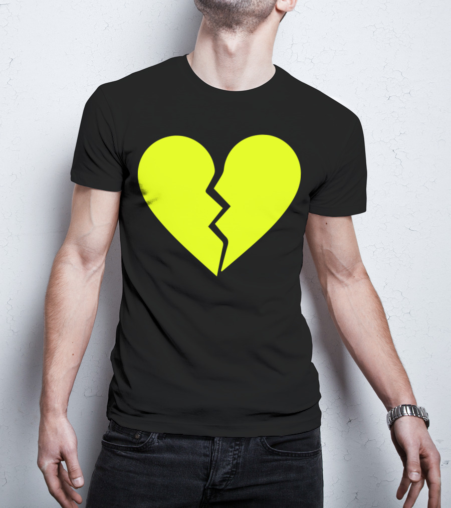 Marcus Lemonis Broken Heart Yellow Iconic T-Shirt