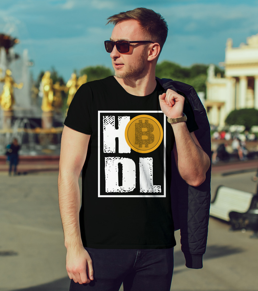 Bitcoin BTC Crypto HODL Coin Currency T-Shirt