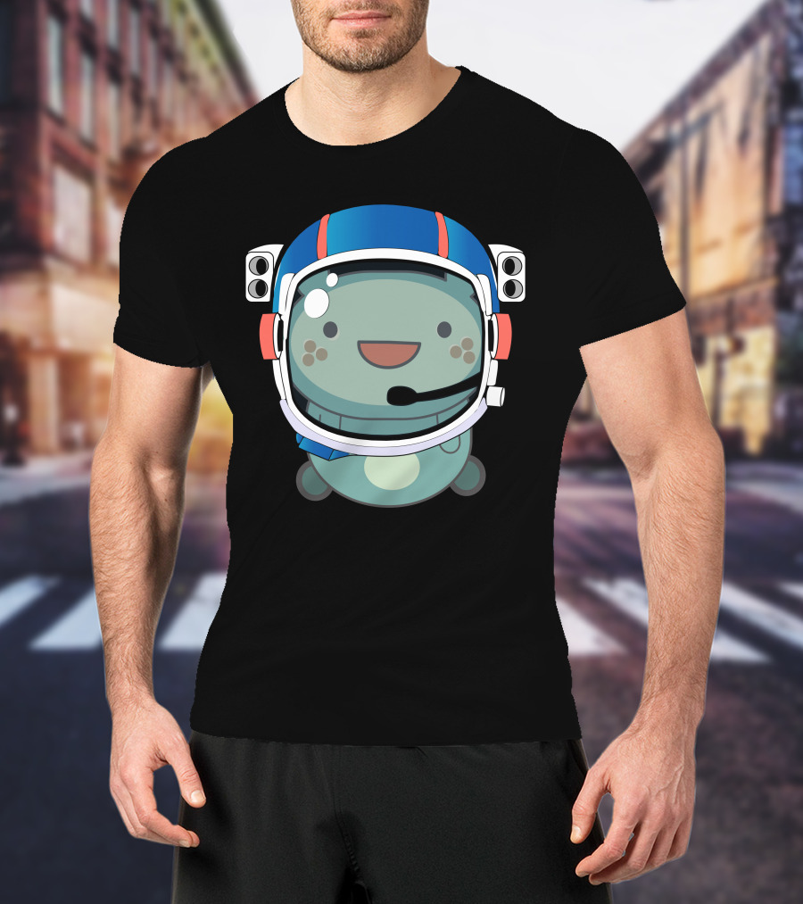 Funny Cat Astronaut Helmet Outer Space Cat Lover Spacex T-Shirt