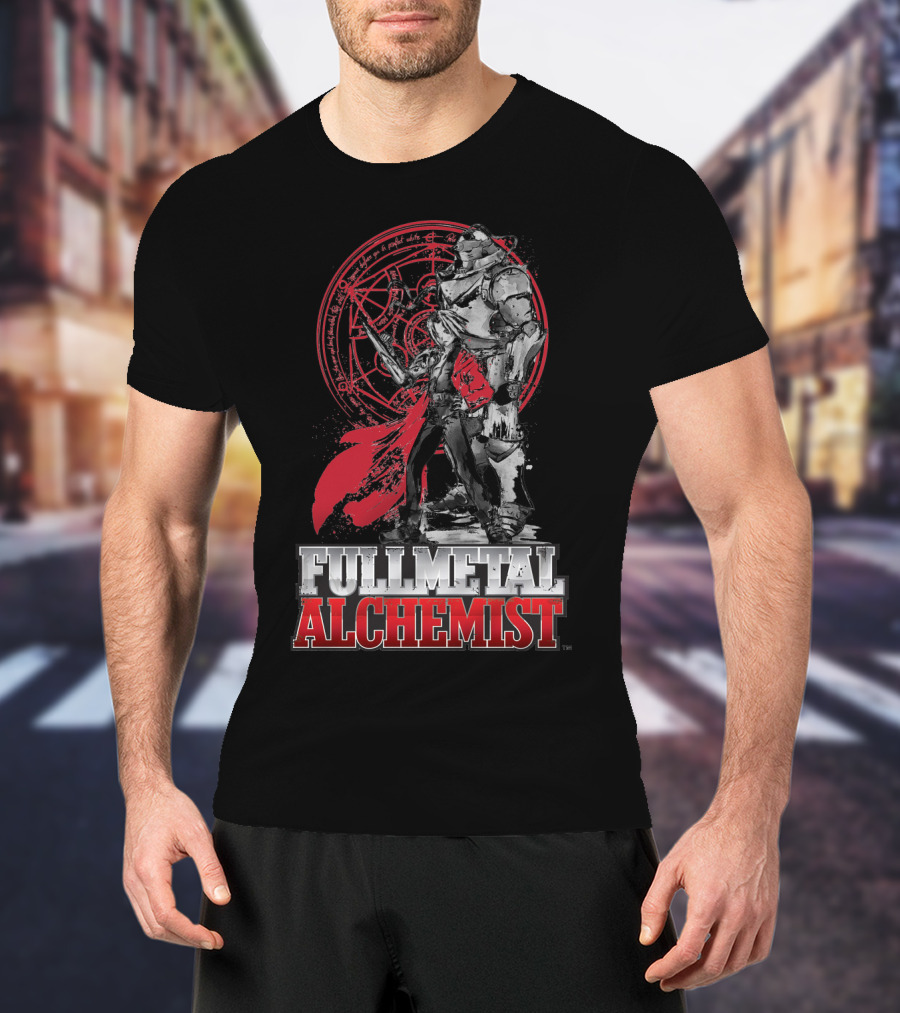 Fullmetal Alchemist Circle Symbol Armor Duo T-Shirt