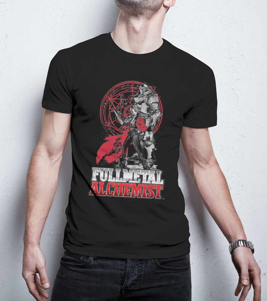 Fullmetal Alchemist Circle Symbol Armor Duo T-Shirt