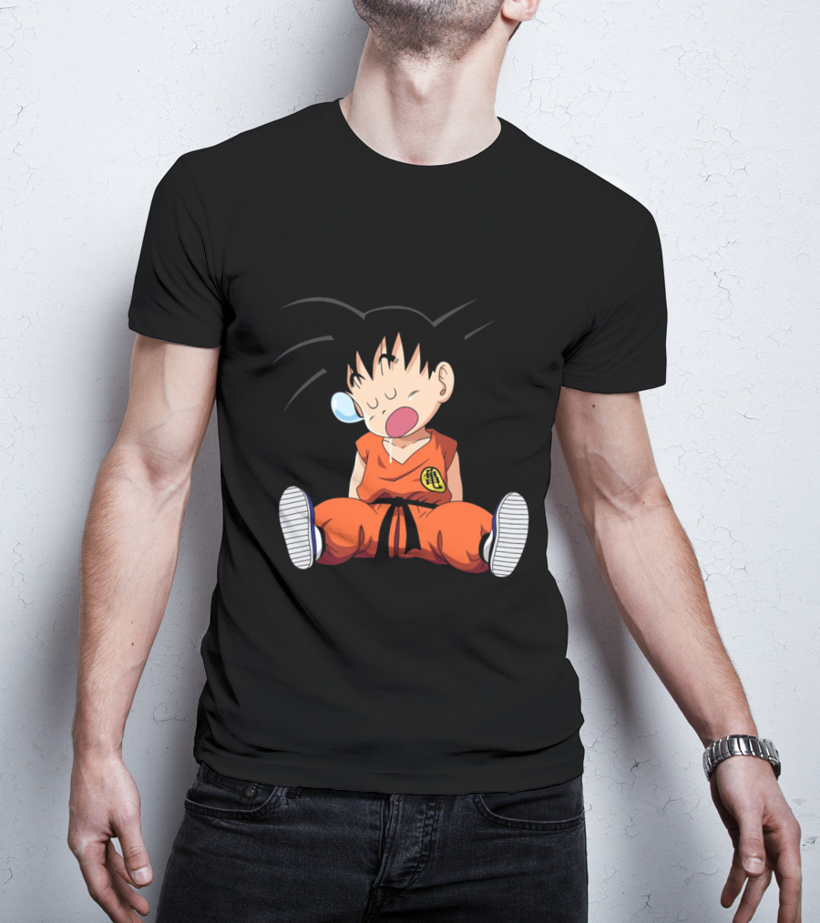 Dragonball Z Goku Kid Sleepy Super Saiyan T-Shirt