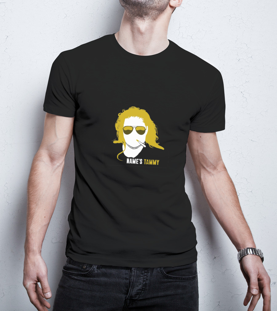 NAME'S TAMMY Trailer Trash Tammy Sun Glasses Cigarette T-Shirt