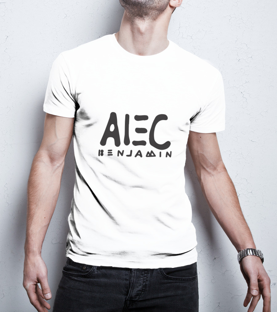 Alec Benjamin Stylized Text With Unique Fonts T-Shirt