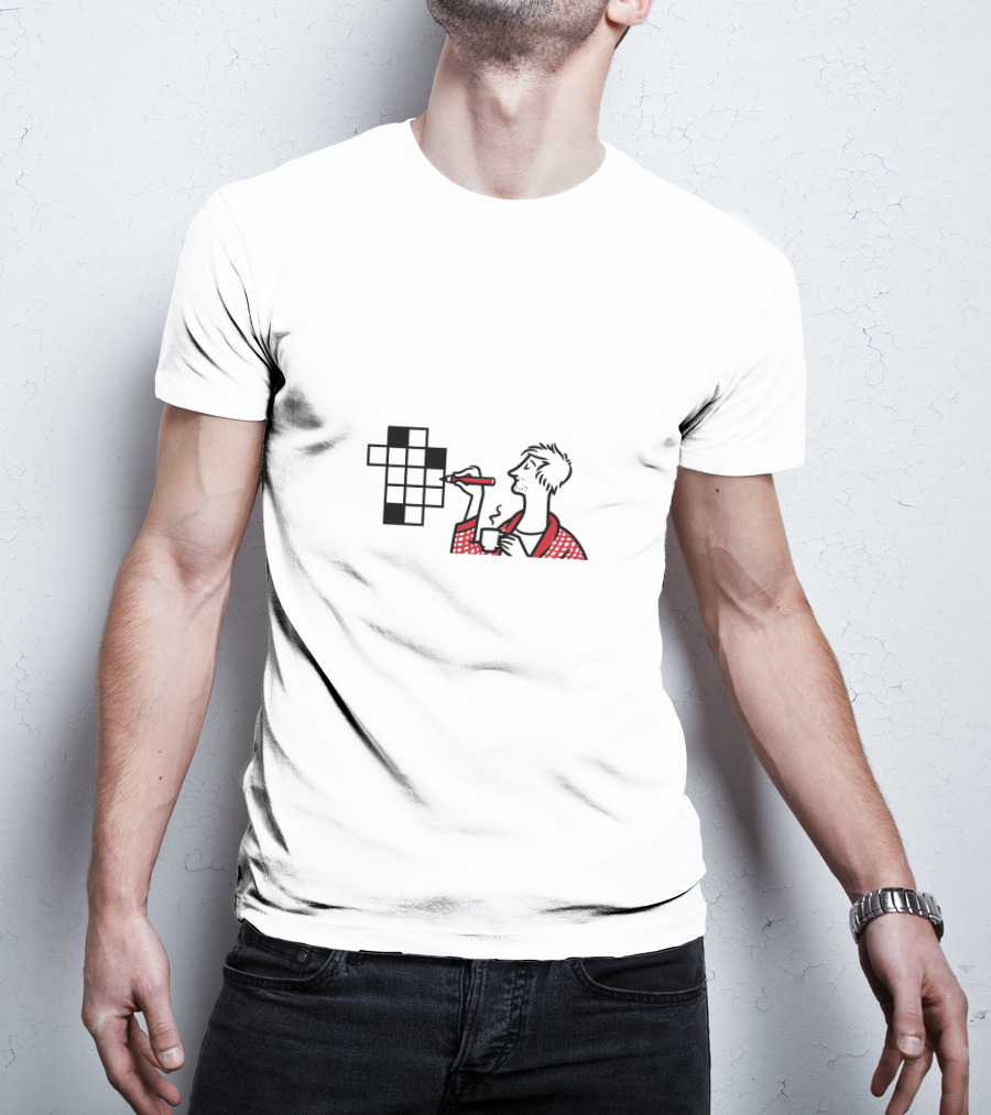 Who Made Who Rockers Crossword Puzzle Coffee T-Shirt
