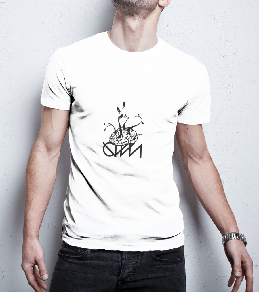 Georgenotfound Awake Sapling Brain T-Shirt