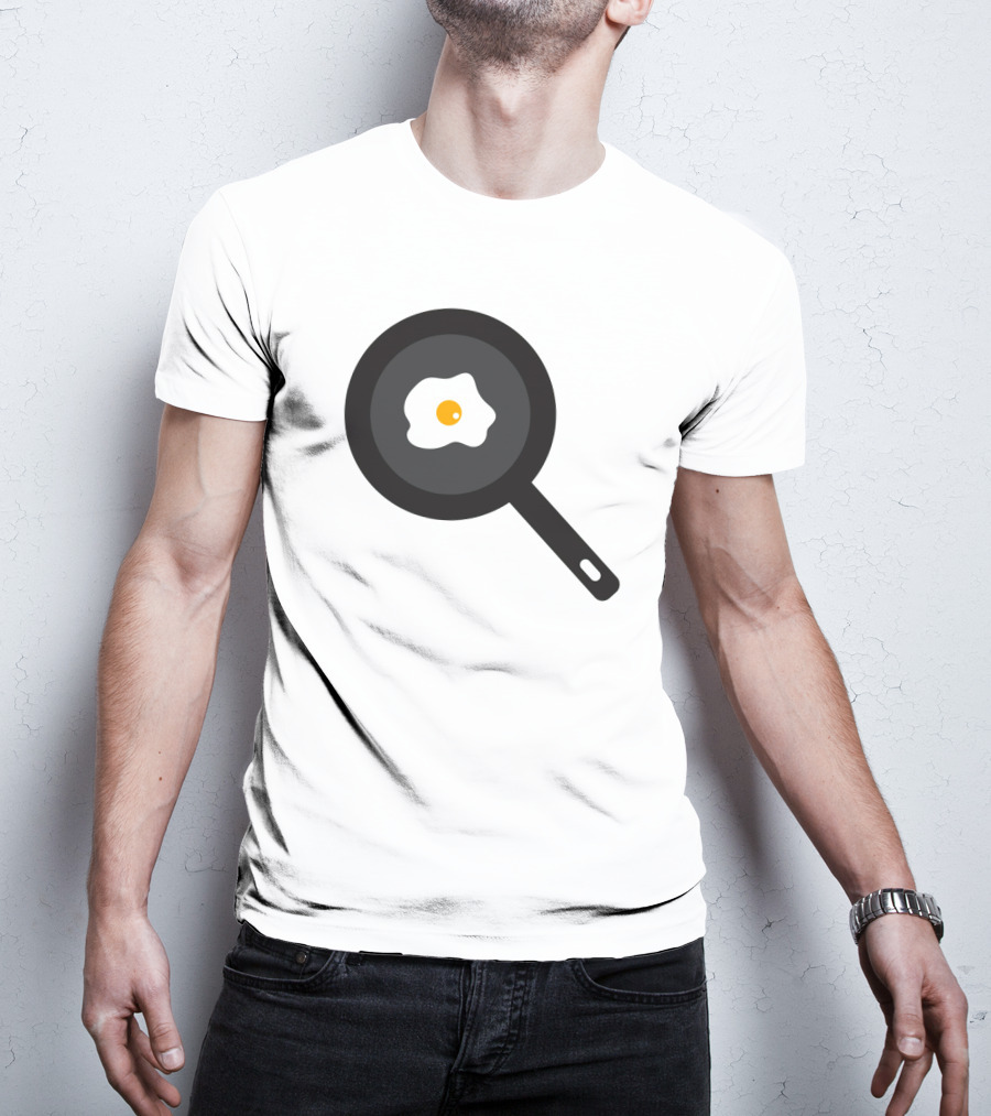 Pan With Fried Egg Cooking T-Shirt