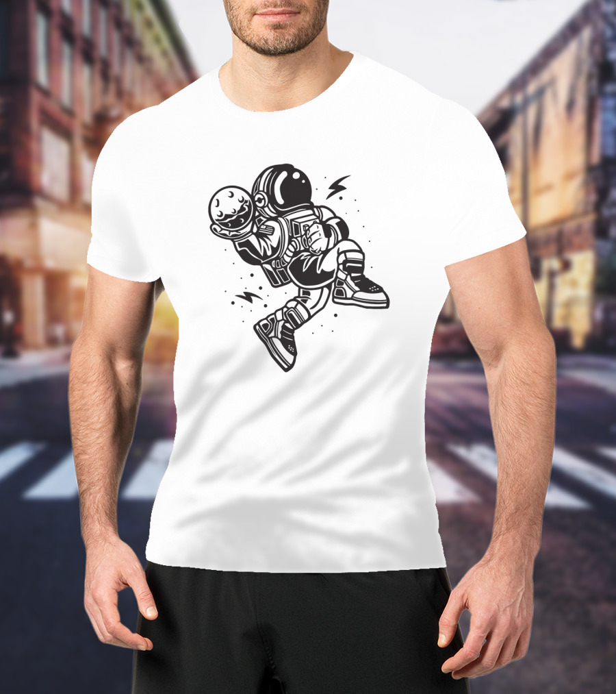 Billionaire Boys Club Astronaut Basketball Dunk T-Shirt