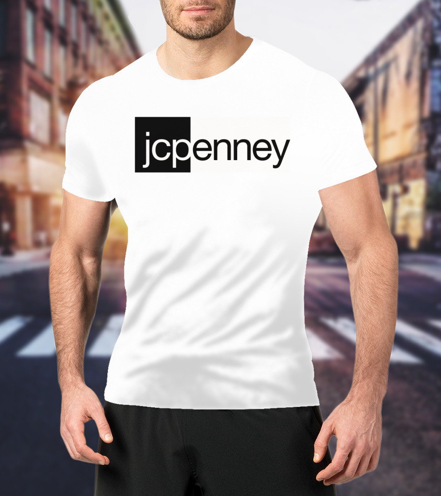 JCPenney Black And White Modern T-Shirt