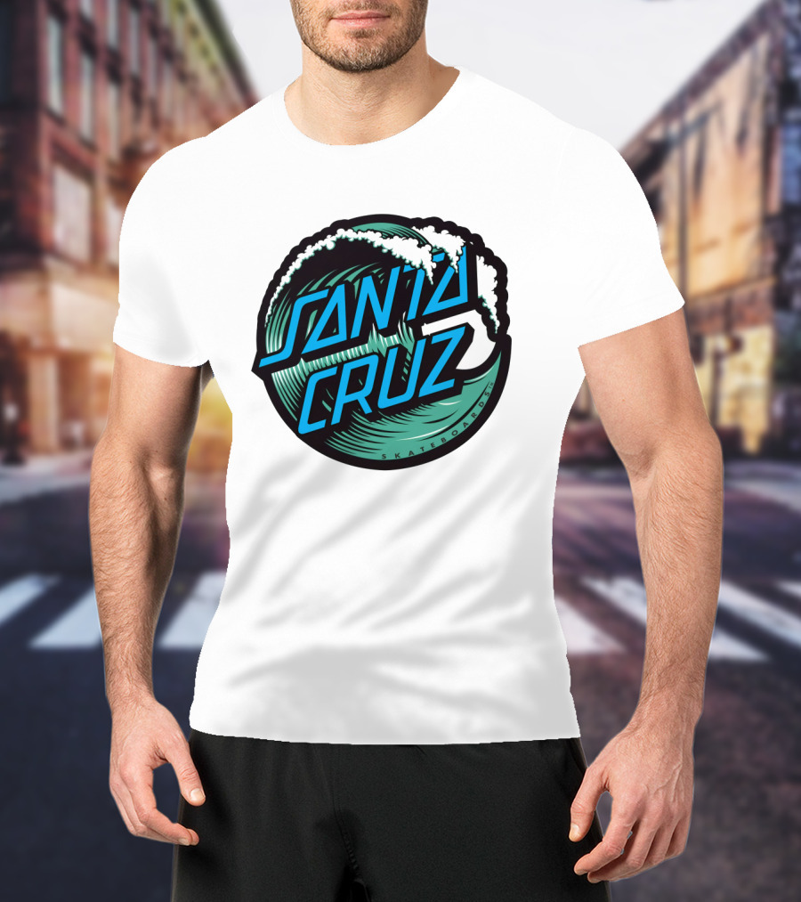 Santa Cruz Skateboards Wave T-Shirt