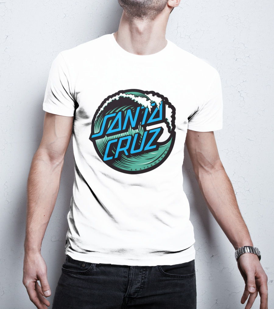 Santa Cruz Skateboards Wave T-Shirt