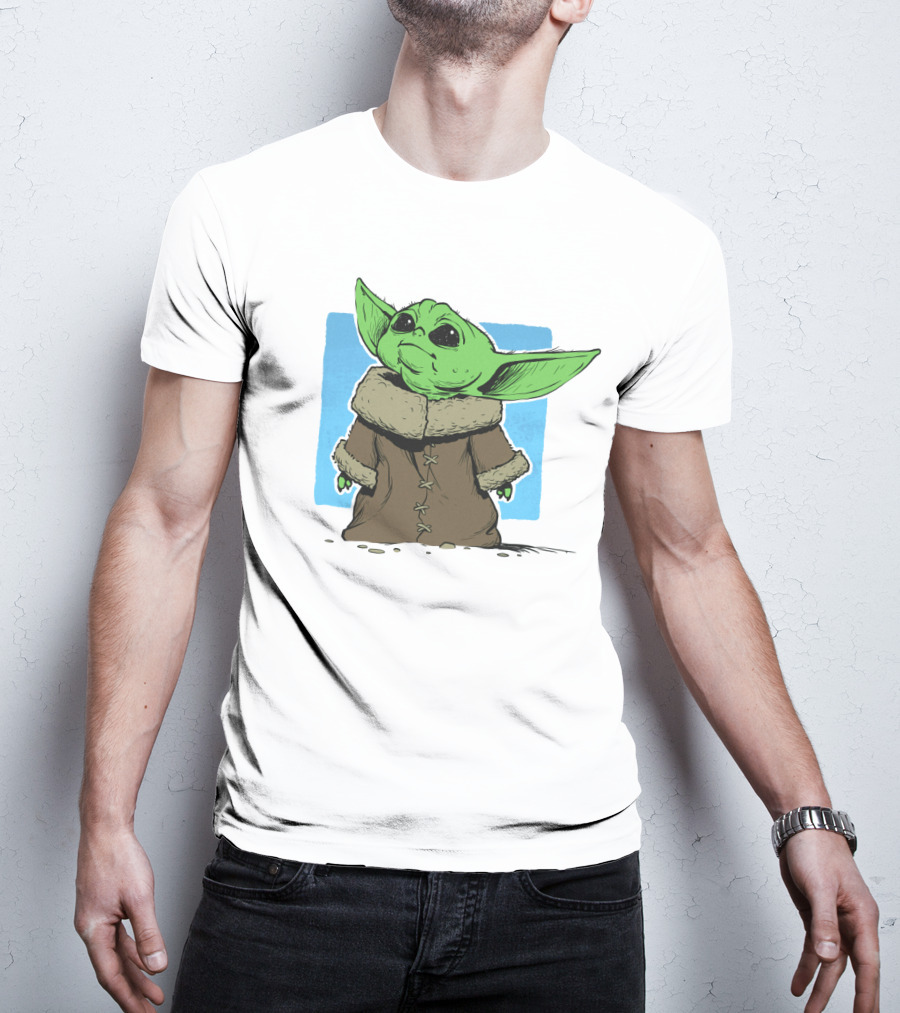 Grogu Cute Creature From Star Wars The Mandalorian T-Shirt