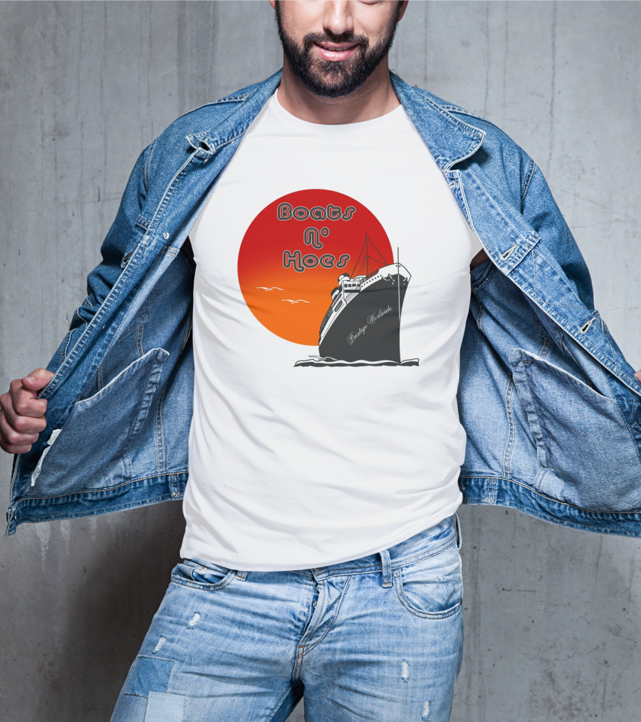 Boats N' Hoes Prestige Worldwide Step Brothers Sun Cruise T-Shirt