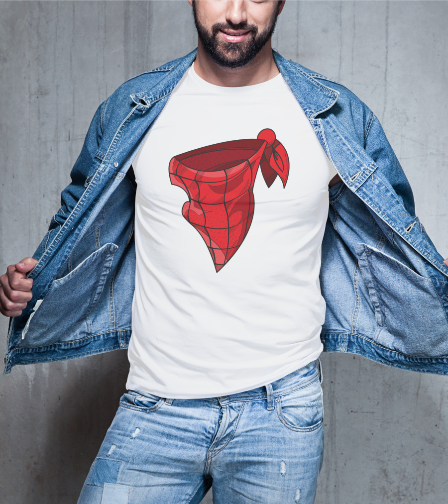 Bandana Paisley Red Scarf T-Shirt