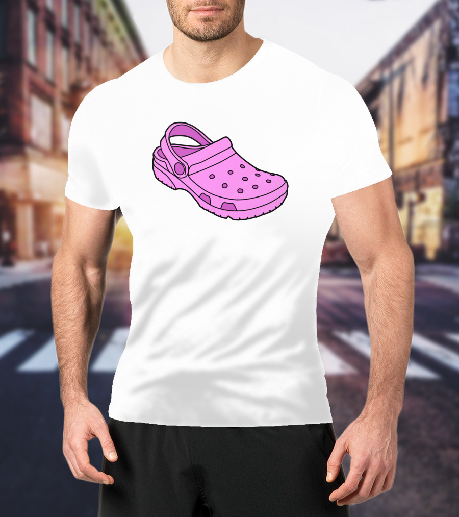 Crocs Pink Clog T-Shirt