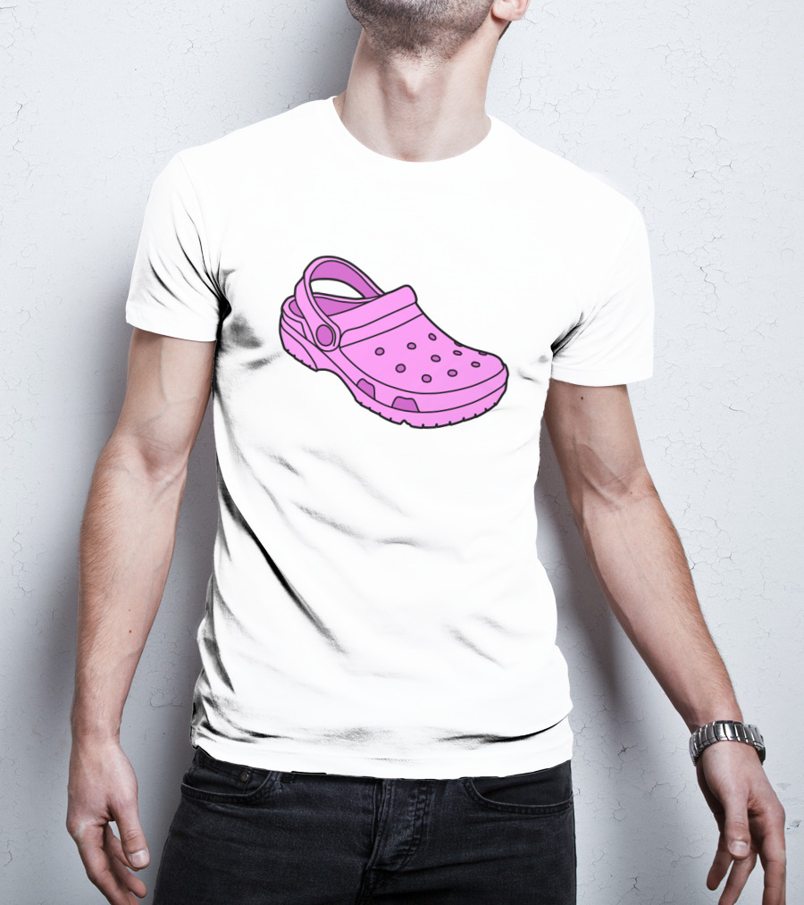Crocs Pink Clog T-Shirt