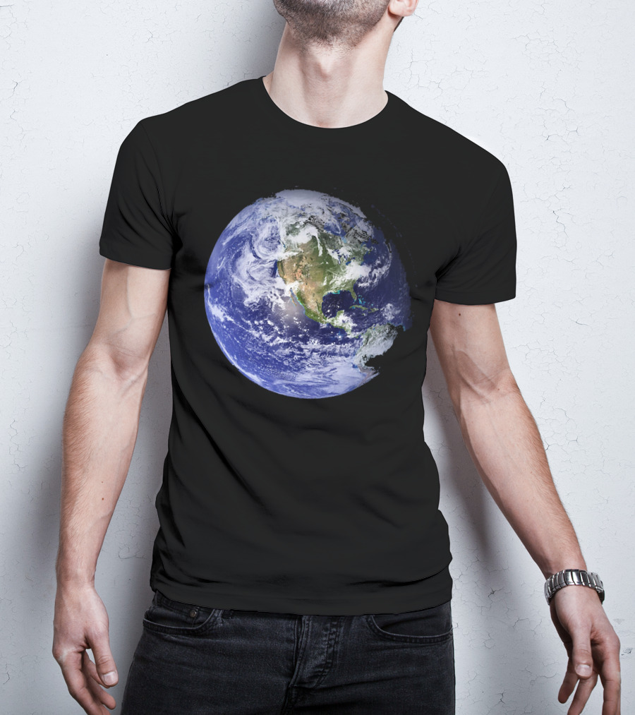 Earth Planet Our Home Image In The University T-Shirt