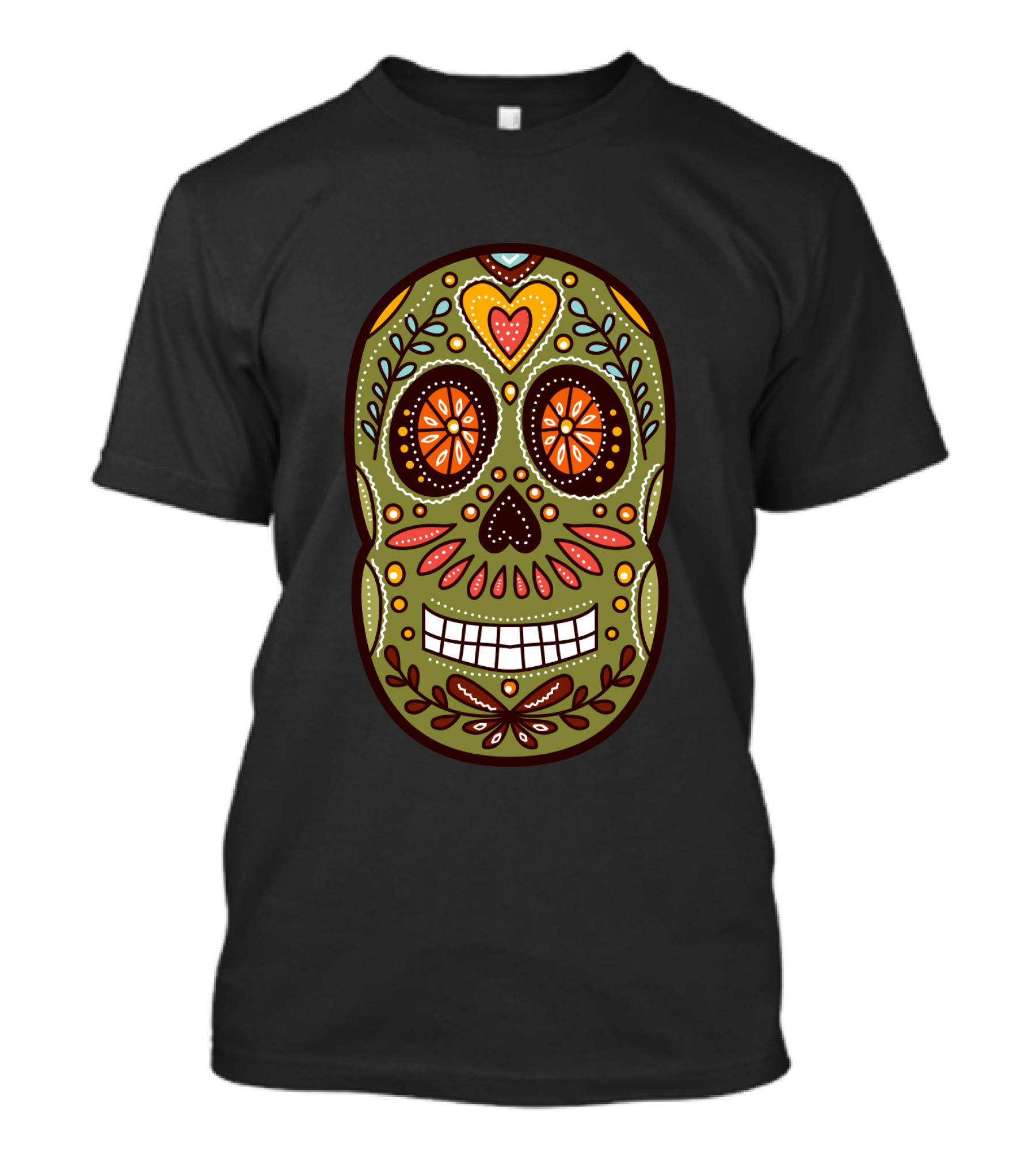 Day Of The Dead Sugar Skull 422 T-Shirt