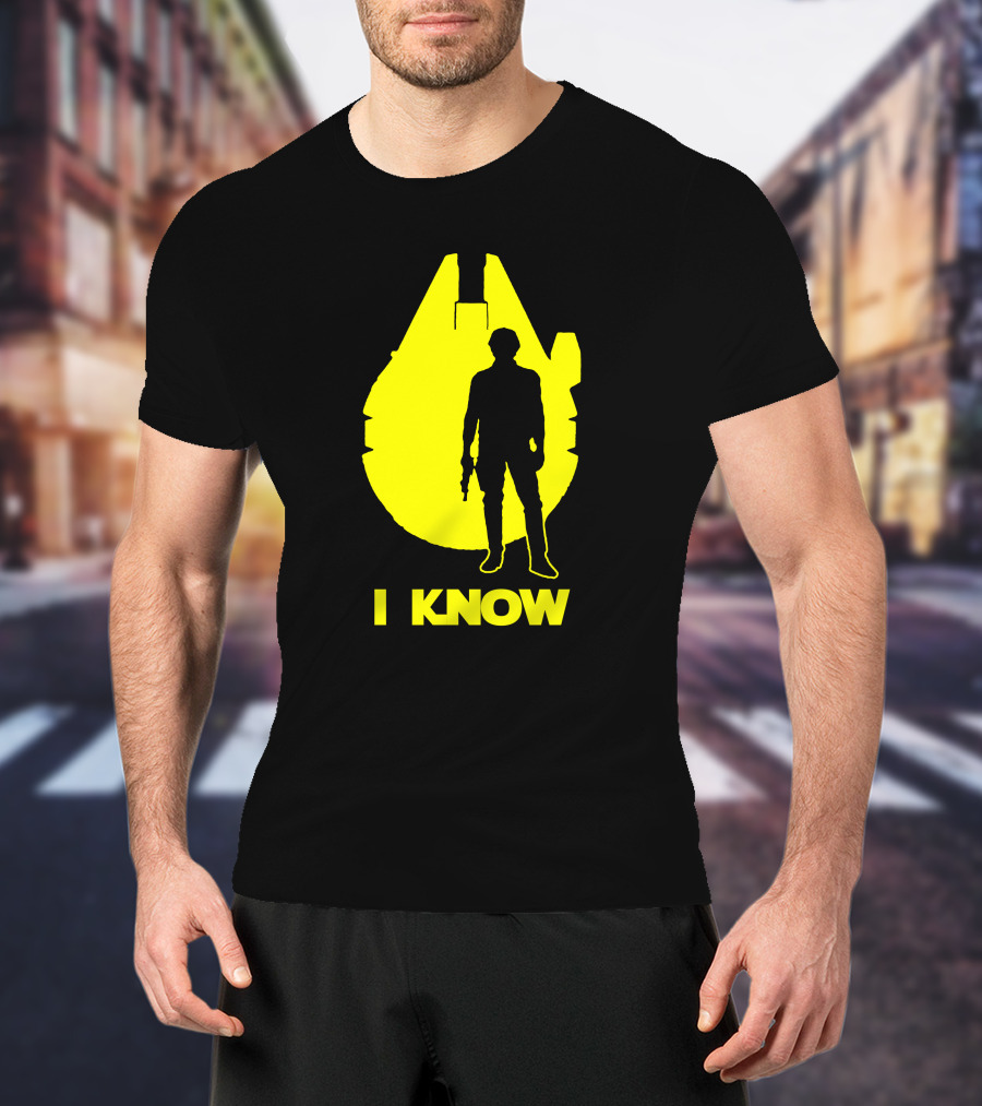Starwar Couple I Know Millennium T-Shirt