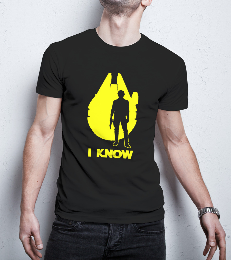 Starwar Couple I Know Millennium T-Shirt