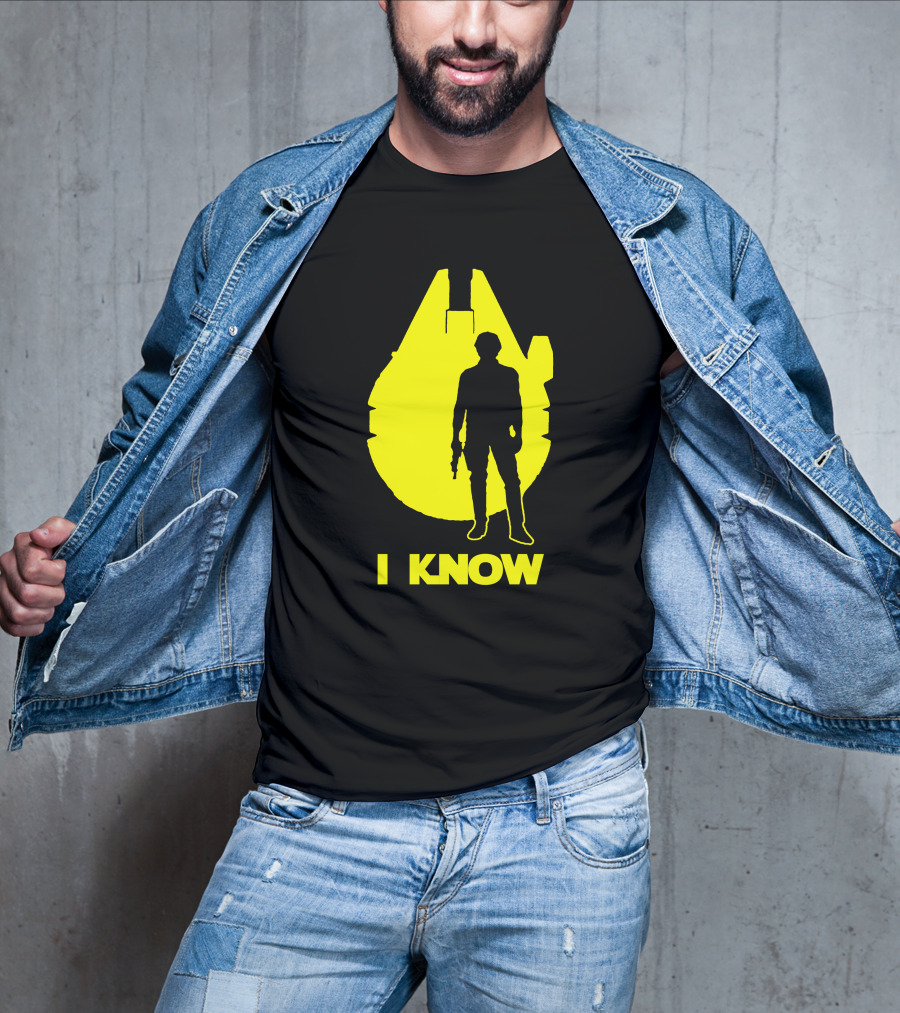 Starwar Couple I Know Millennium T-Shirt