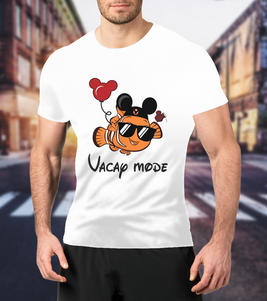 Nemo Vacay Mode Mouse Ears Balloon T-Shirt