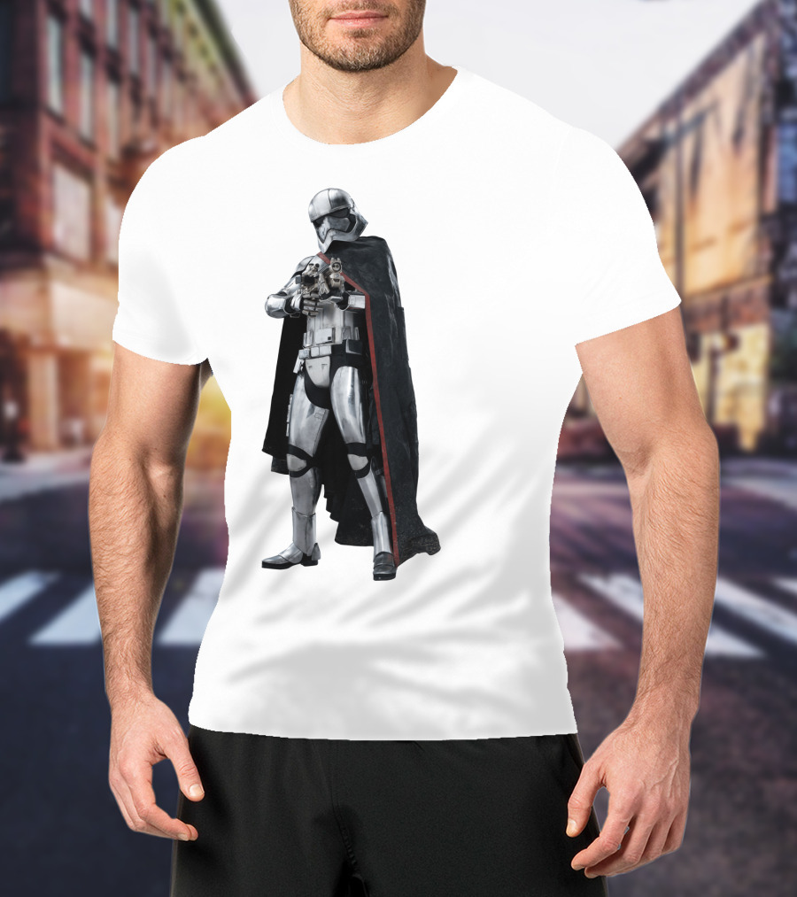 Star Wars Captain Phasma Armor Cloaked T-Shirt