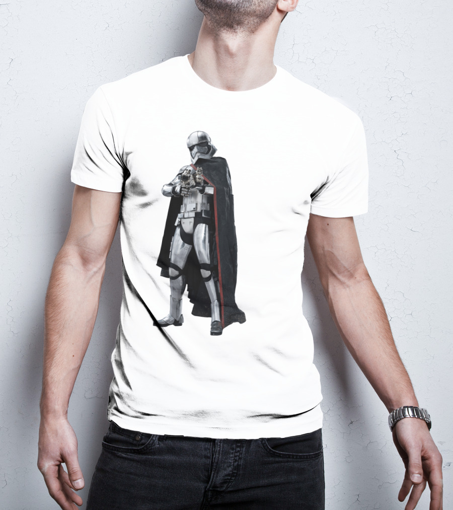 Star Wars Captain Phasma Armor Cloaked T-Shirt