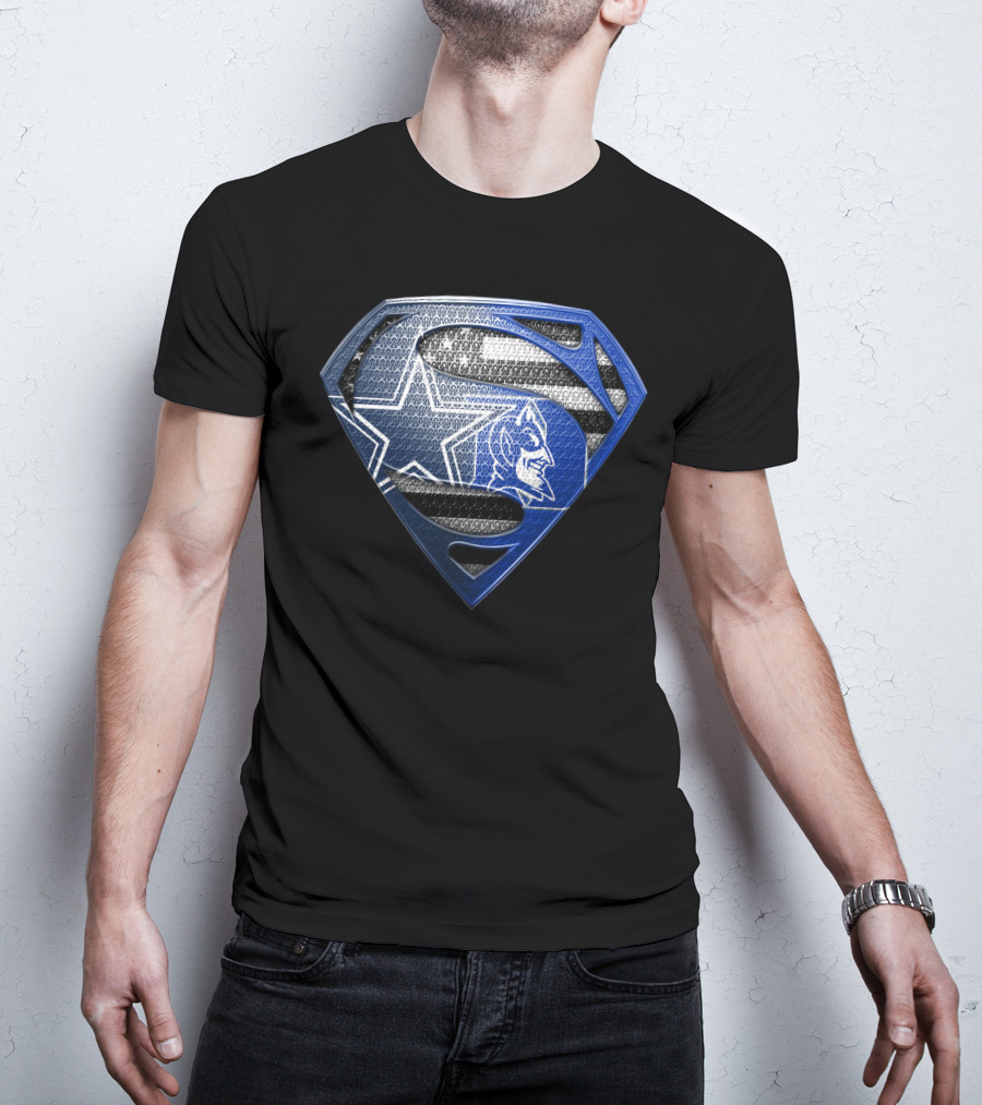Superman Blue Star Wolf T-Shirt